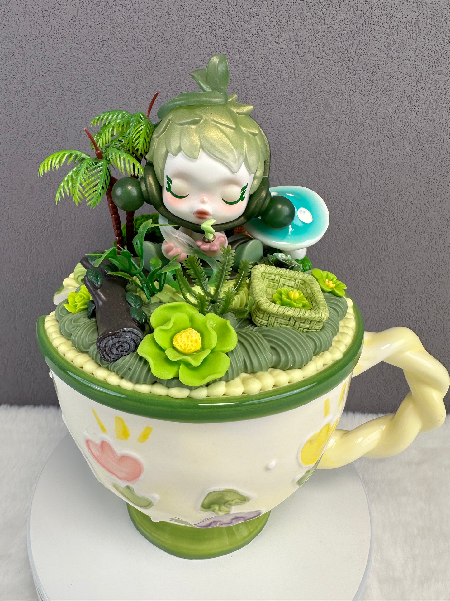 Decoden Doll Oatmeal and Cereal Cup