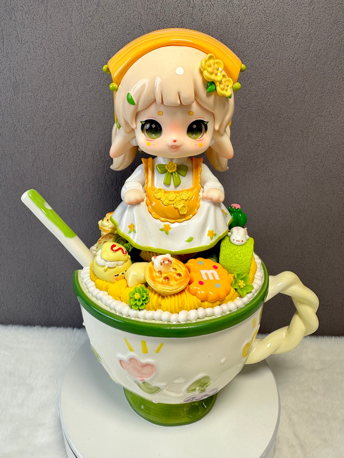 Decoden Doll Oatmeal and Cereal Cup