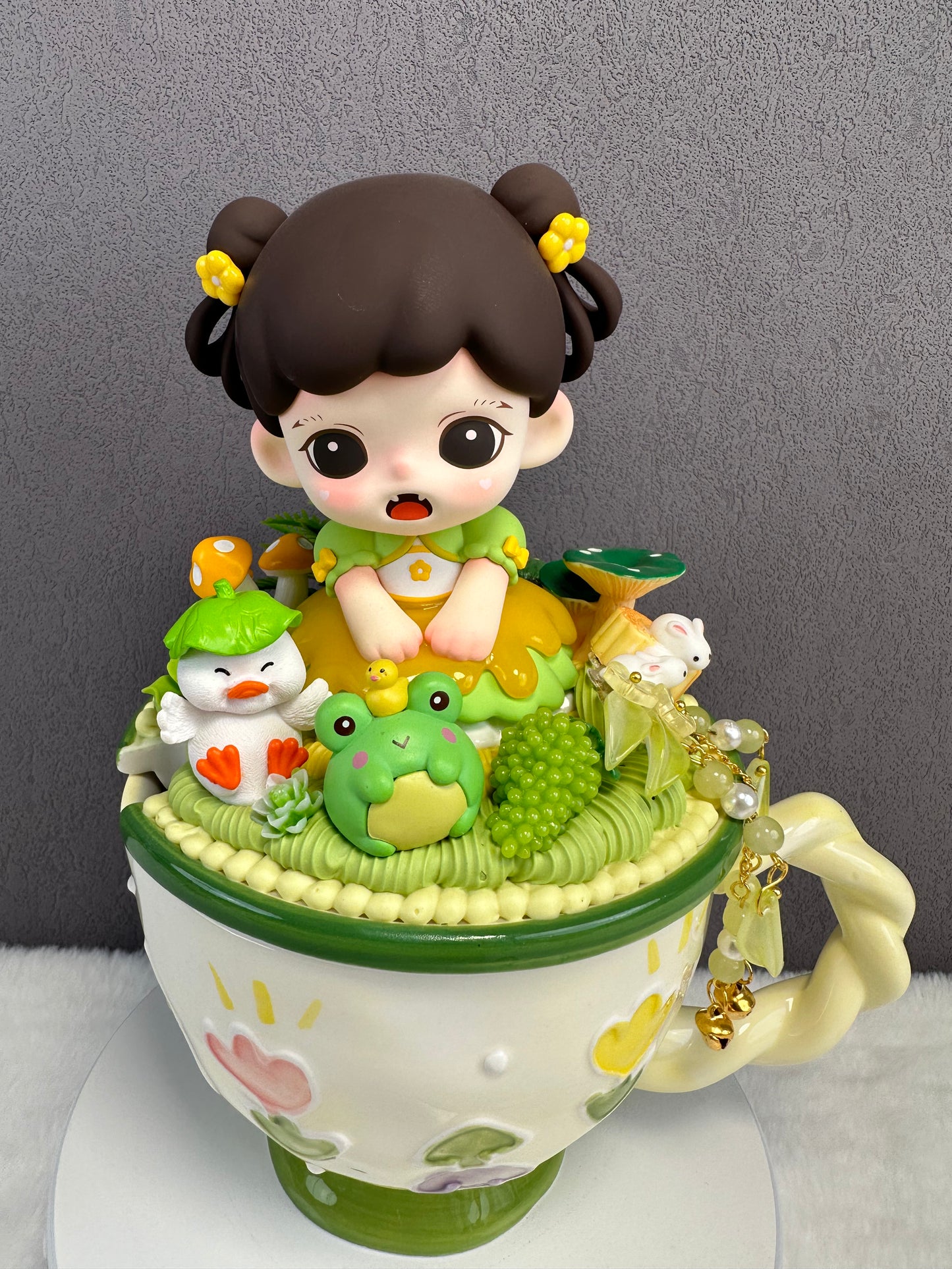 Decoden Doll Oatmeal and Cereal Cup