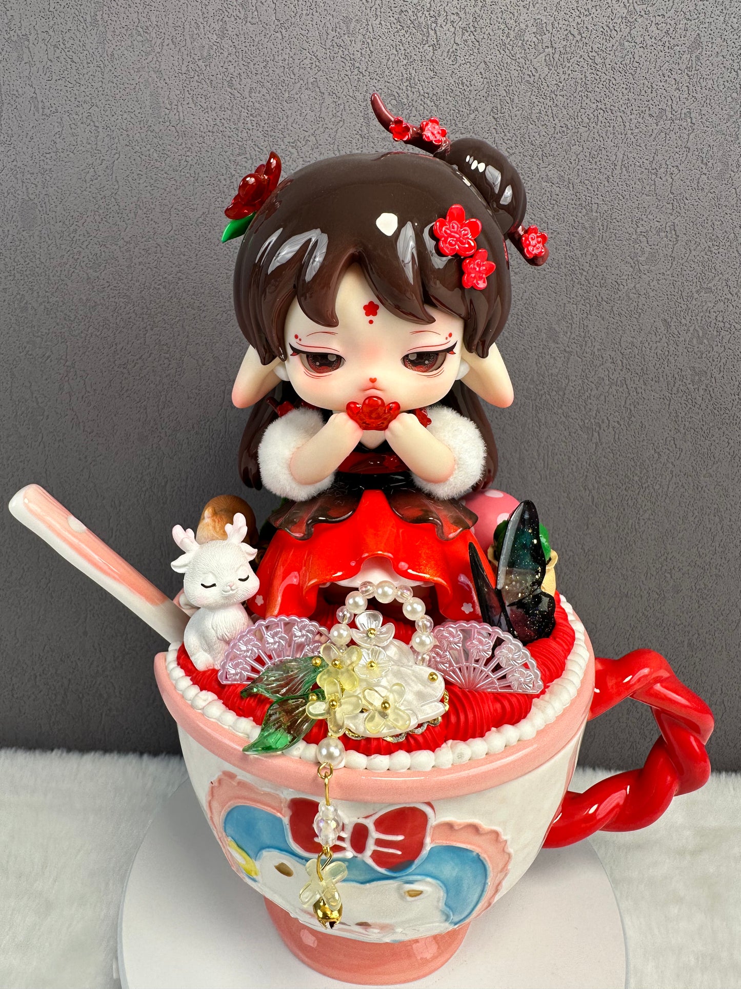 Decoden Doll Oatmeal and Cereal Cup