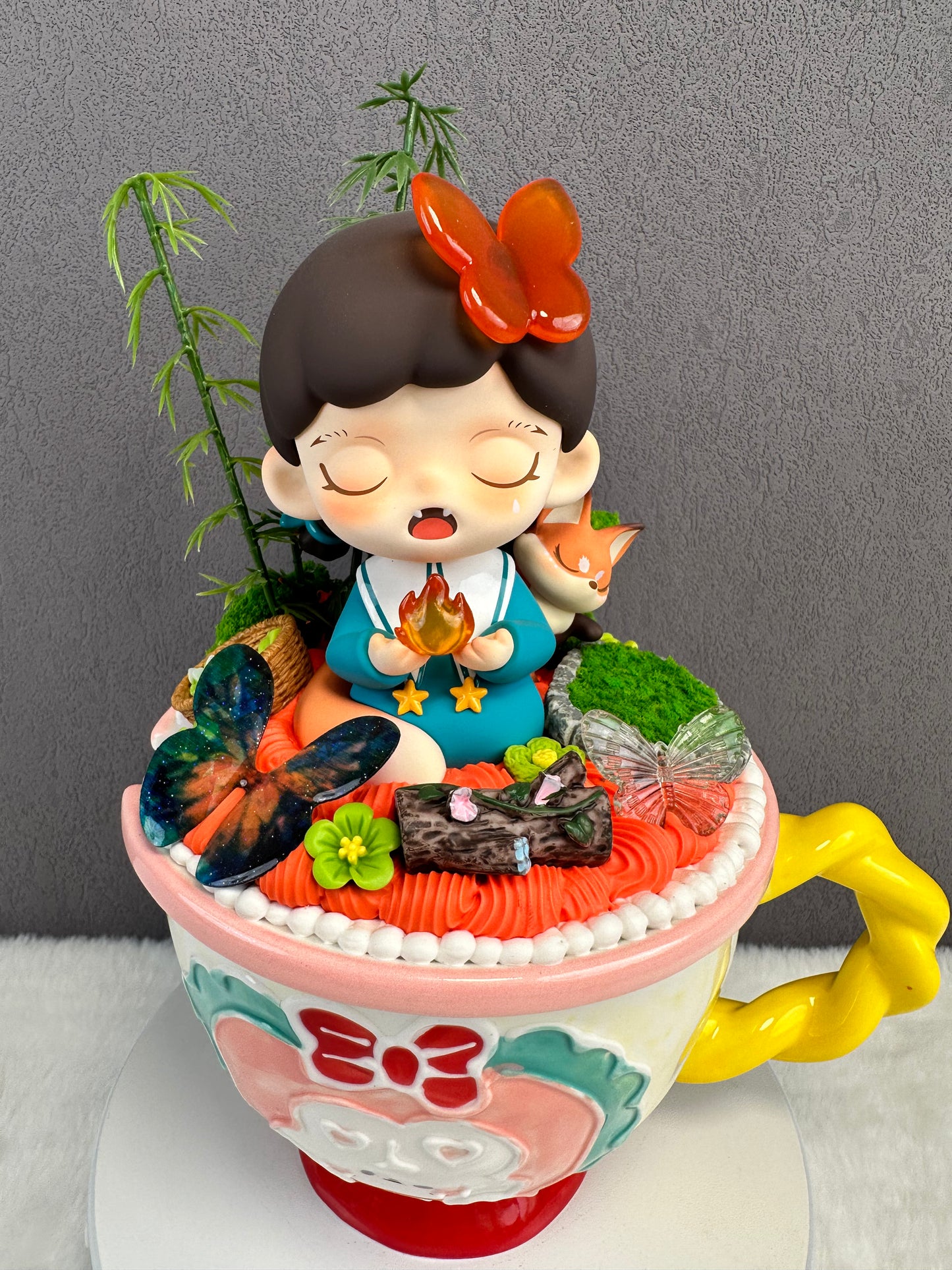 Decoden Doll Oatmeal and Cereal Cup