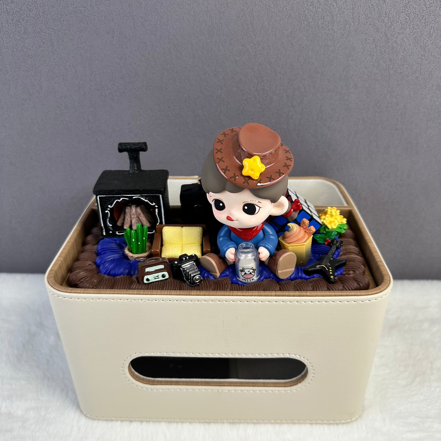 Decoden Doll Tissue Box