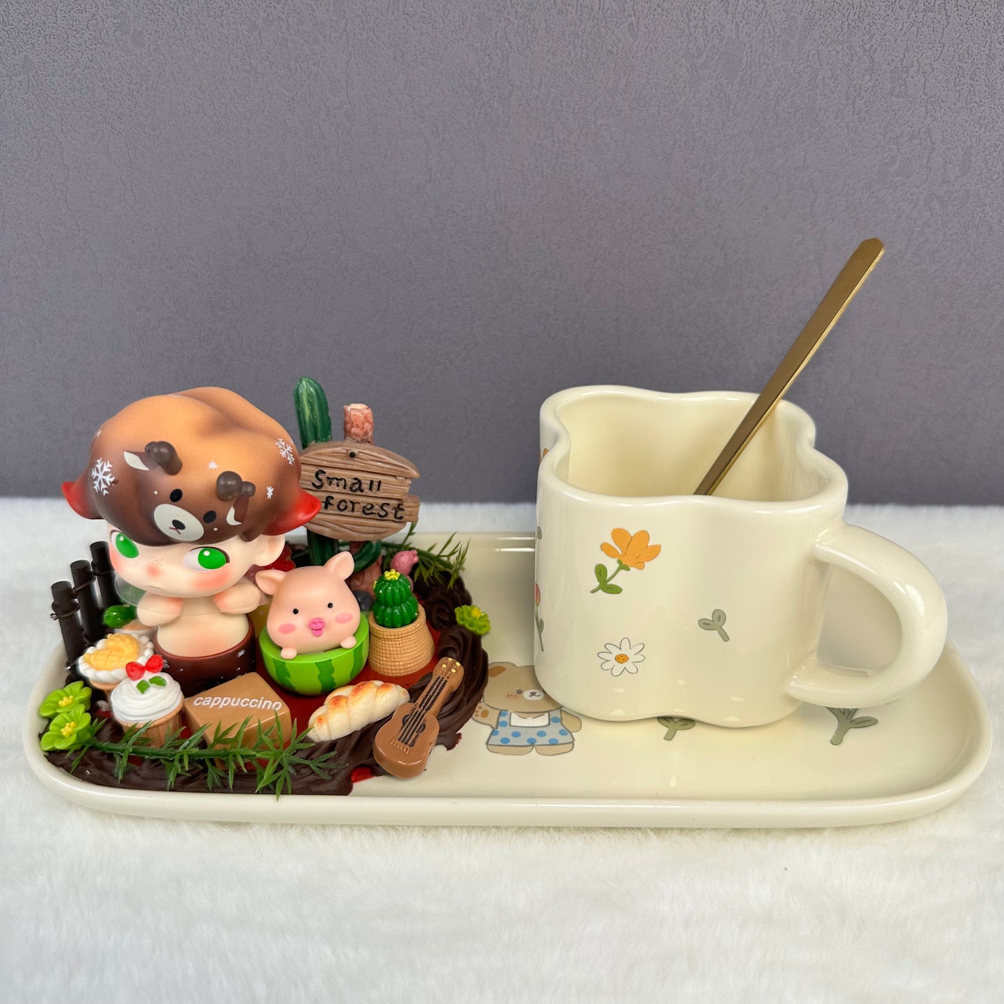 Decoden Doll Coffee Cups