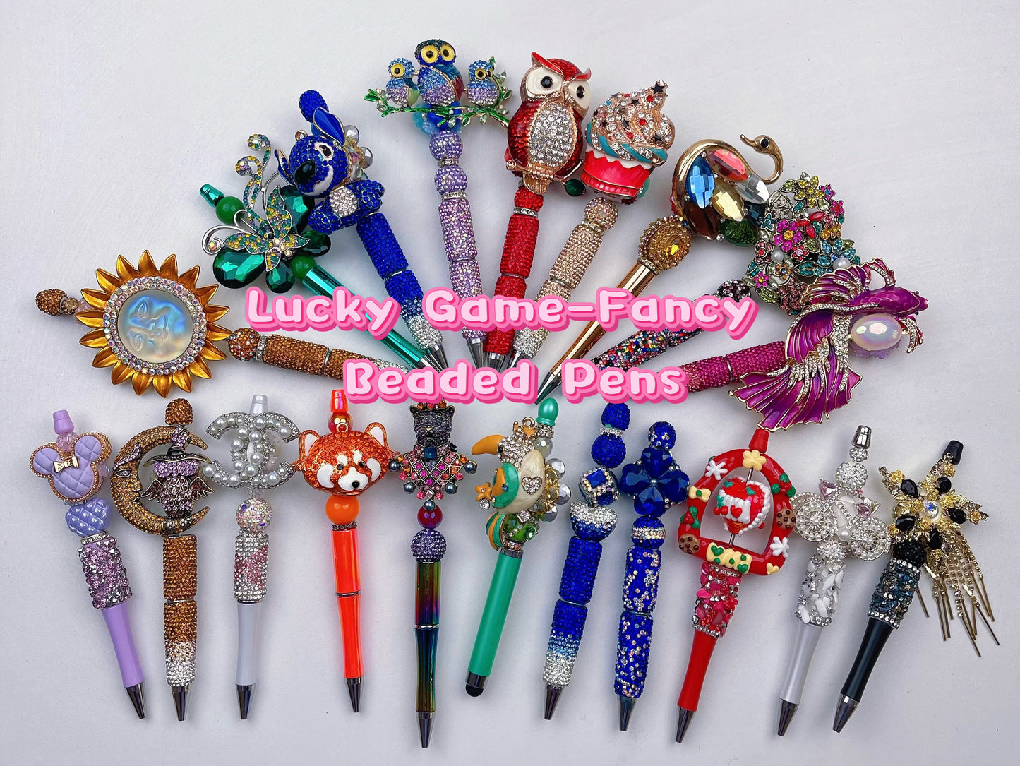 Lucky Game-Fancy Beaded Pens
