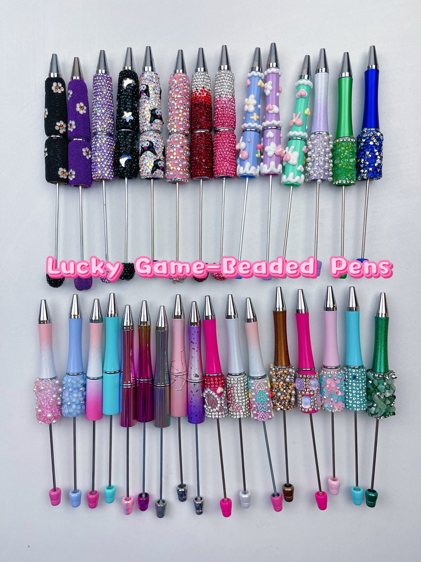 Lucky Game-Beaded Pens
