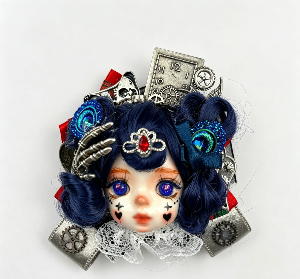 Handmade clay Dolls-Gothic and Scary Style