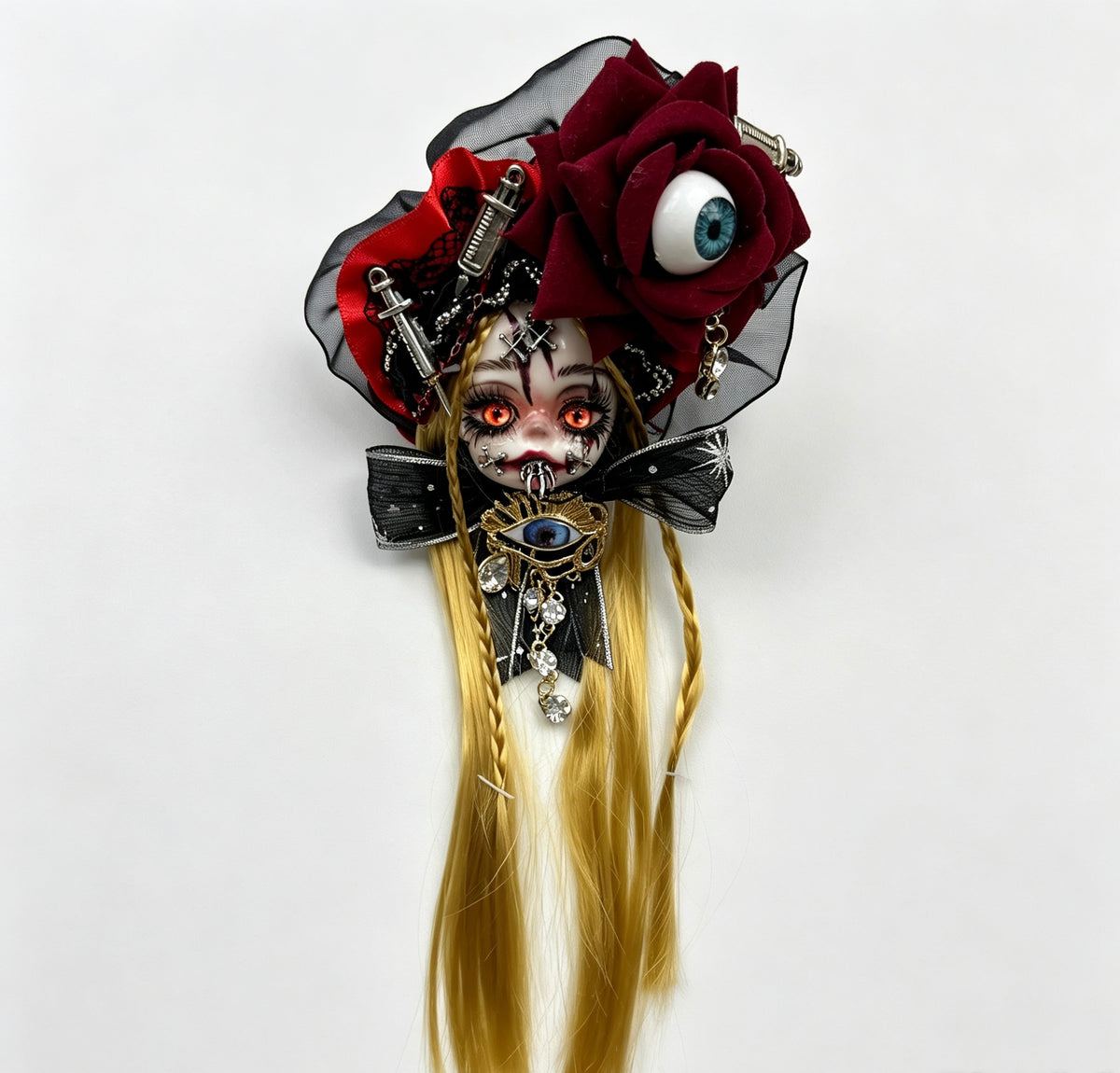 Handmade clay Dolls-Gothic and Scary Style