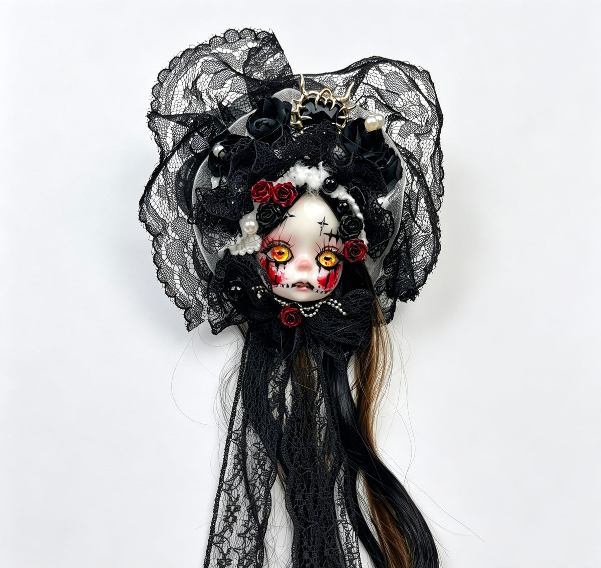 Handmade clay Dolls-Gothic and Scary Style