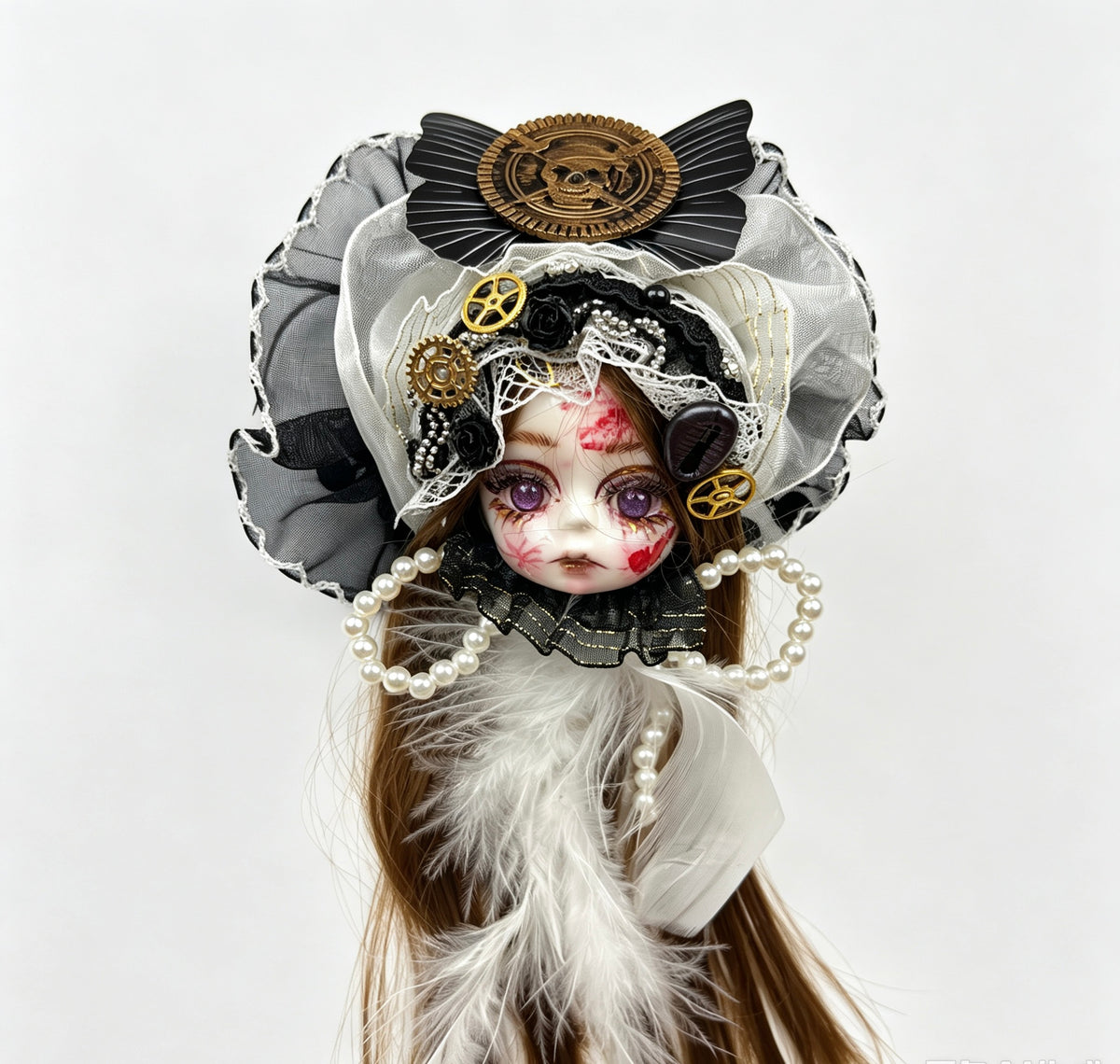 Handmade clay Dolls-Gothic and Scary Style