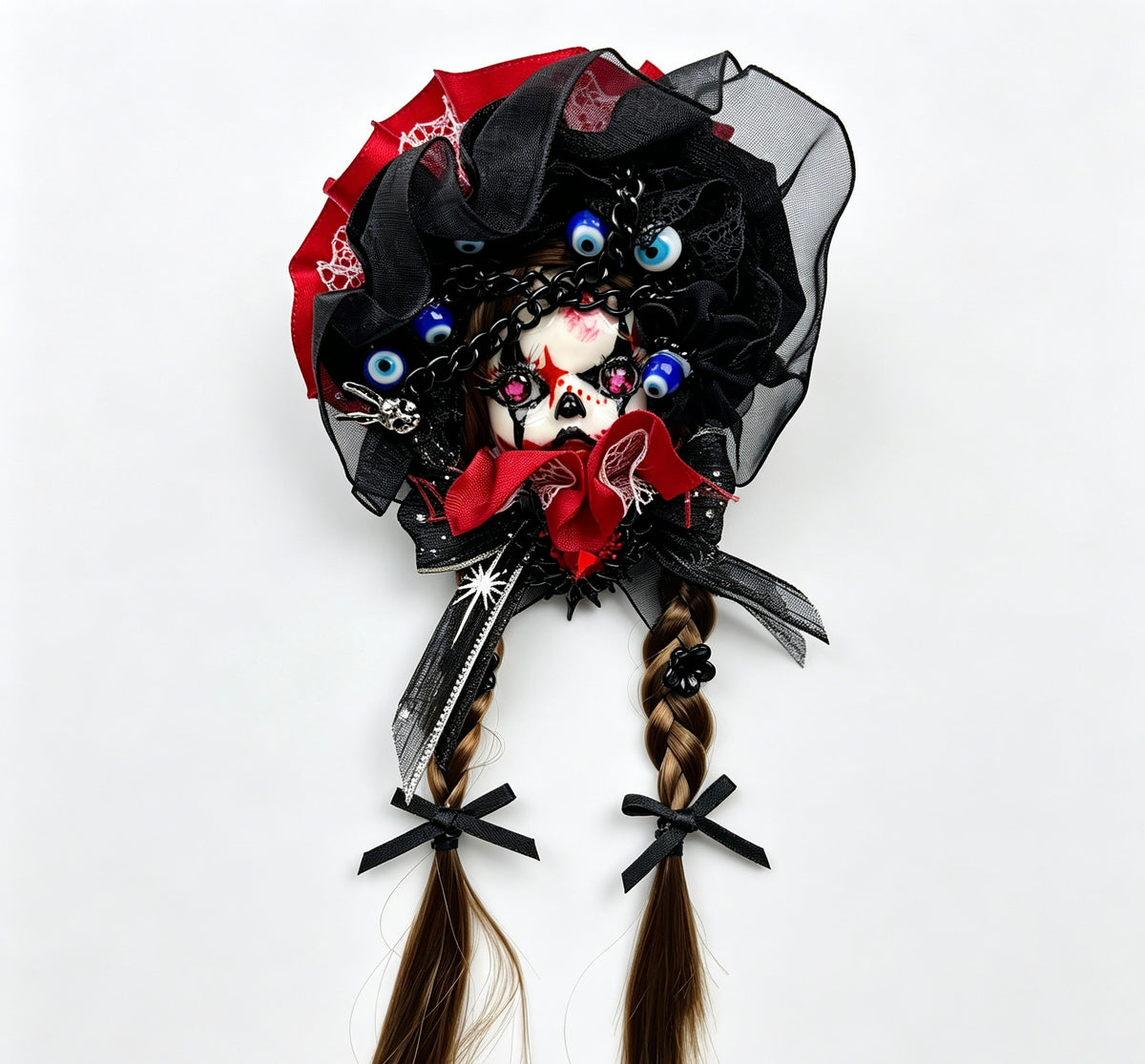 Handmade clay Dolls-Gothic and Scary Style
