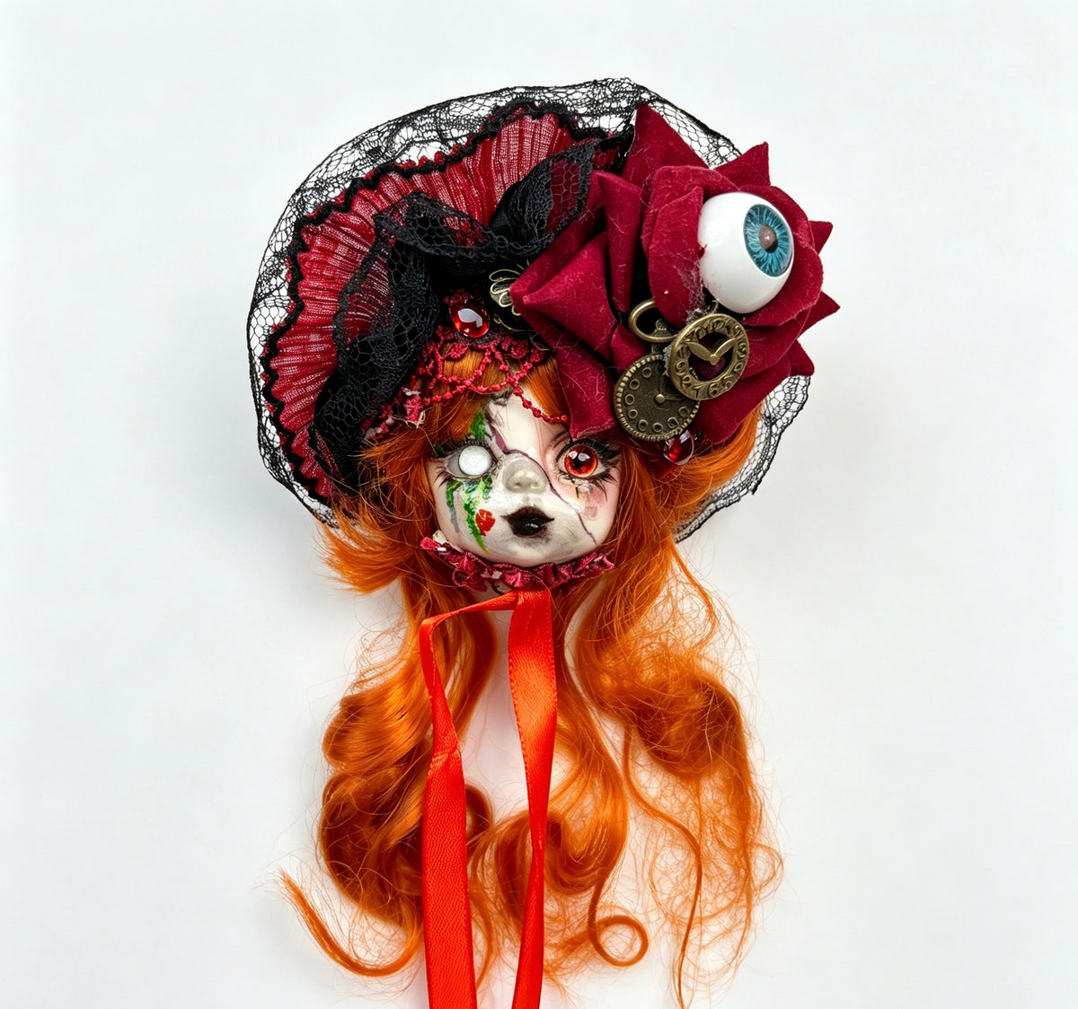 Handmade clay Dolls-Gothic and Scary Style