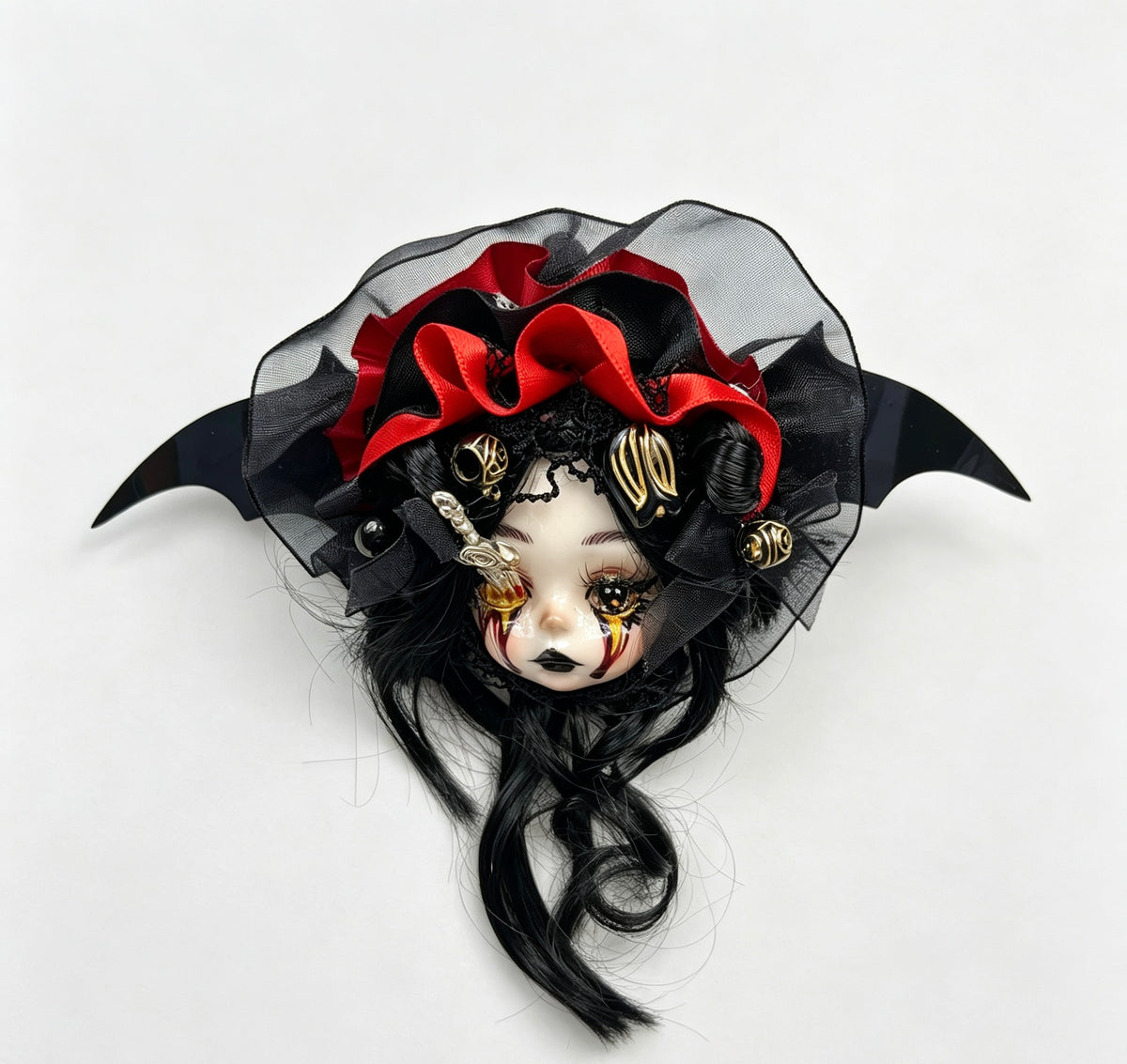 Handmade clay Dolls-Gothic and Scary Style