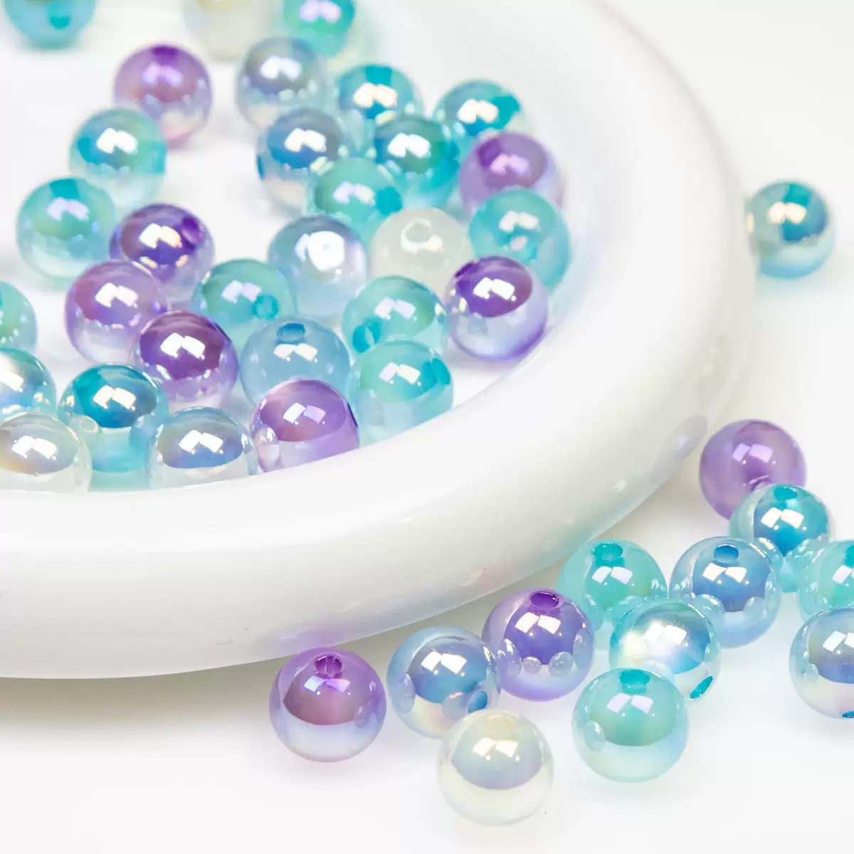 Cold Moon Cat Eye Beads (12 mm)