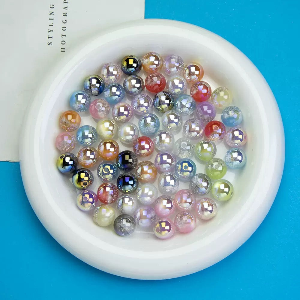 Cold Moon Starry Sky Beads (12 mm)