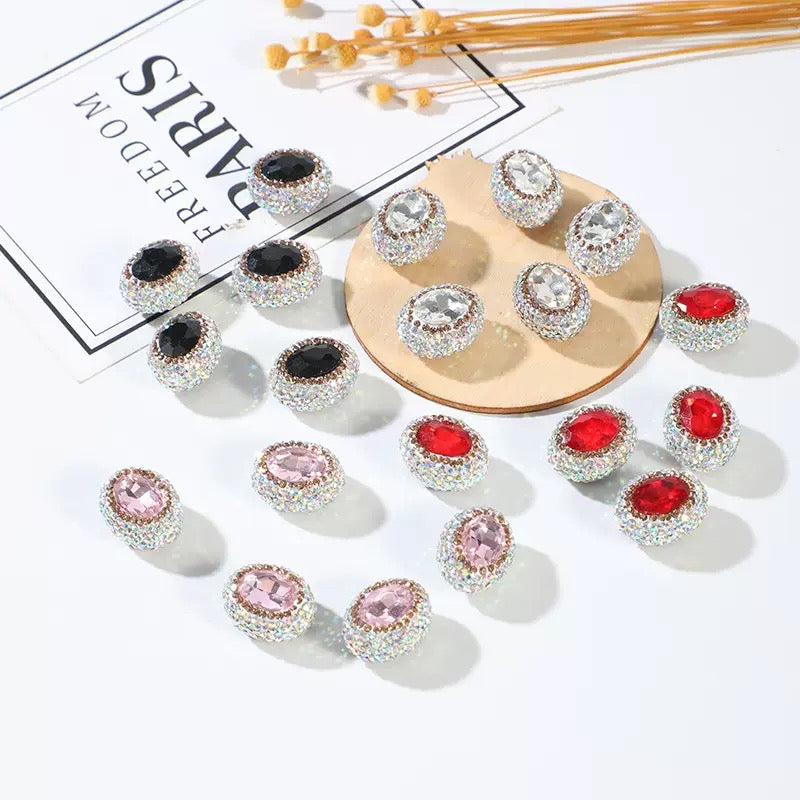 Princess Diamond Egg-Shaped Beads (24*18 mm)