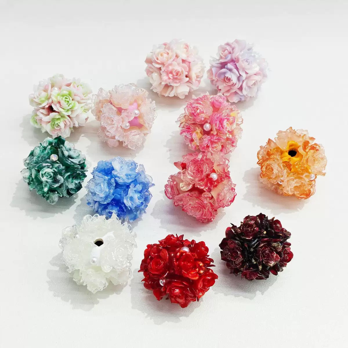 Fancy Rose beads