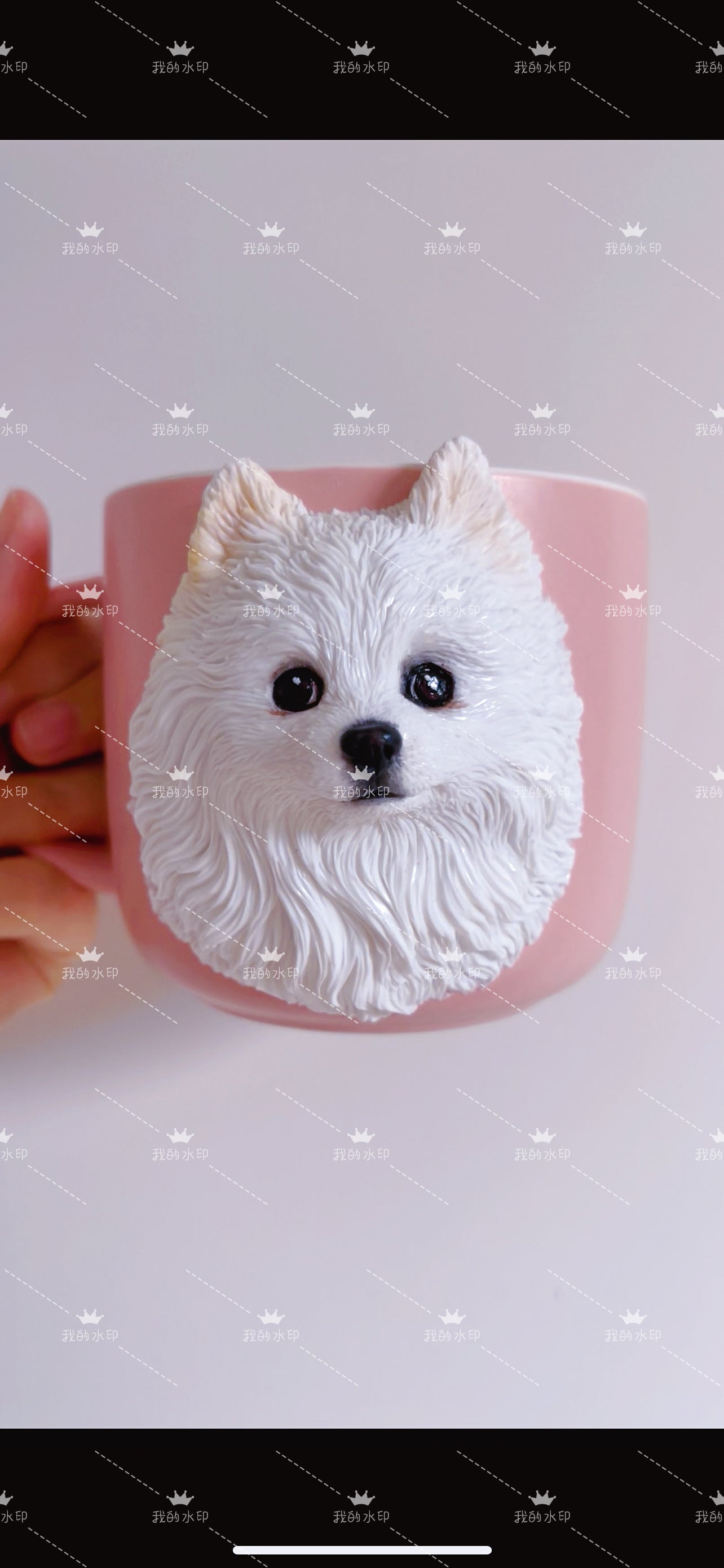 Hand‑Sculpted Custom Pet Mug | Polymer Clay Art ( for Dog, Cat, Parrot & Most Pets)