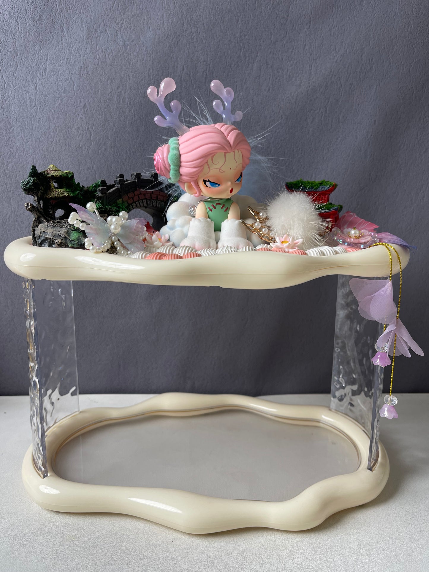 Decoden Doll Keyholder