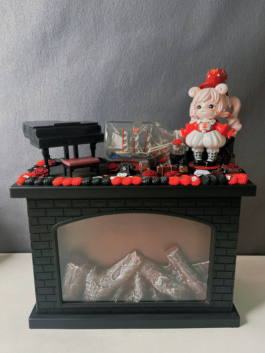 Decoden Doll Fireplace